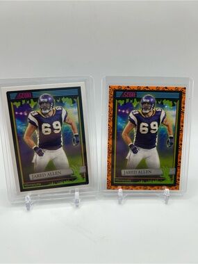 Jared Allen 2026 Score A Treat Football Trading Cards 🏈 🎃 Minnesota Vikings
